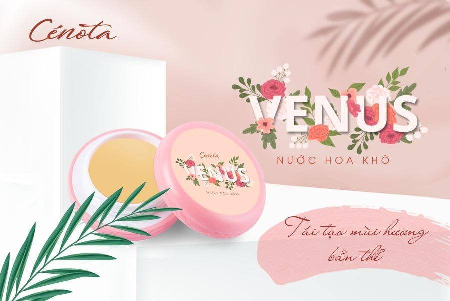 Nước hoa khô Cenota Venus 20g
