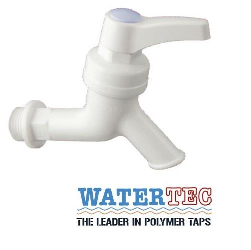 Vòi nước tay gạt nhựa trắng ABS WT001I WATERTEC MALAYSIA