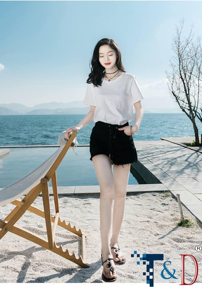 [HCM]ÁO THUN NỮ TRƠN THỜI TRANG NHIỀU MÀU