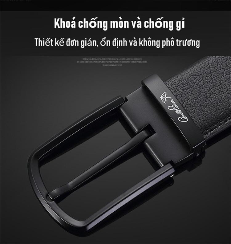 Kim khoá thắt lưng Thắt lưng da bò Arnold Palmer thời thượng