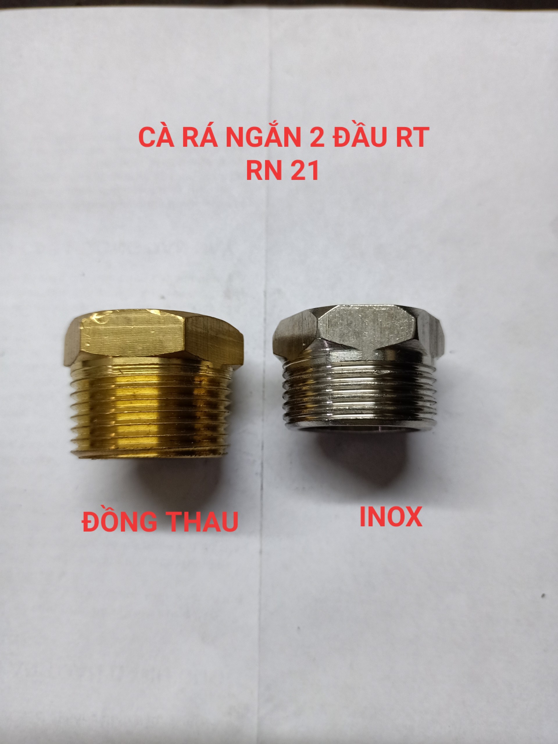 Cà rá 27 - 21, nối răng trong 21 răng ngoài 27