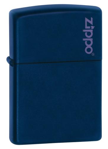 Hộp quẹt zippo navy matte with logo 239zl