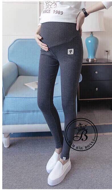 QUẦN LEGGING LÓT LÔNG BẦU - CẠP QUẦN CHUN RÚT