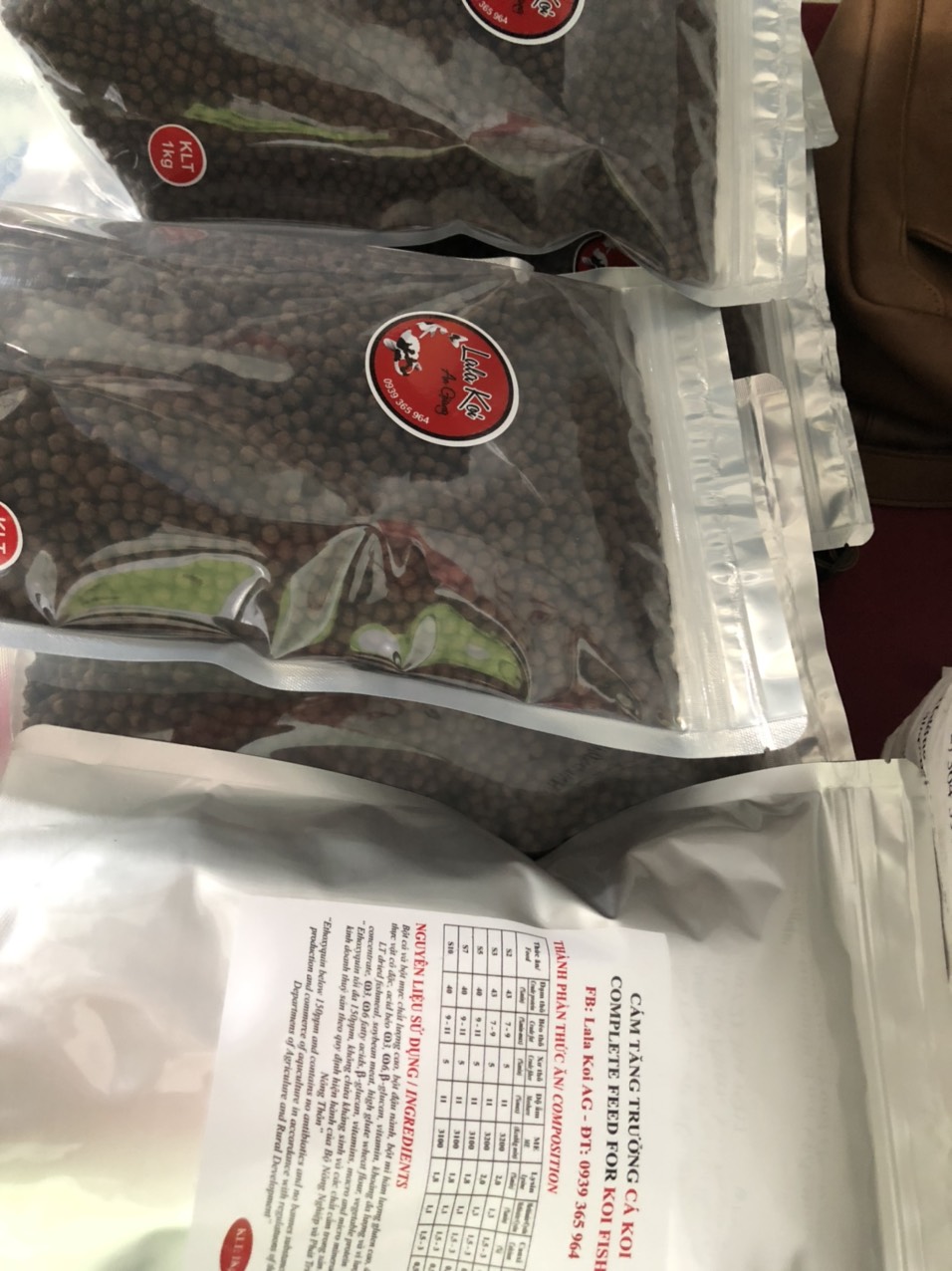 Thức ăn Cá Koi, 3 Đuôi, Cá Cảnh CÁM STELLA size 5mm 6kg