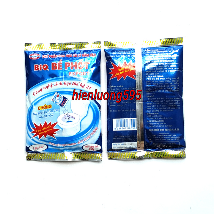 BỘT XỬ LÝ BỂ PHỐT