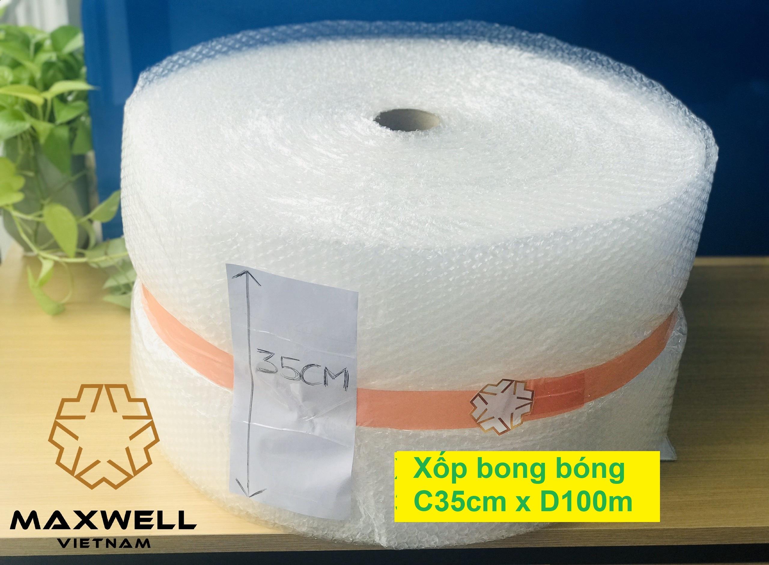 Xốp Bong Bóng Dài 100m Cao 35cm