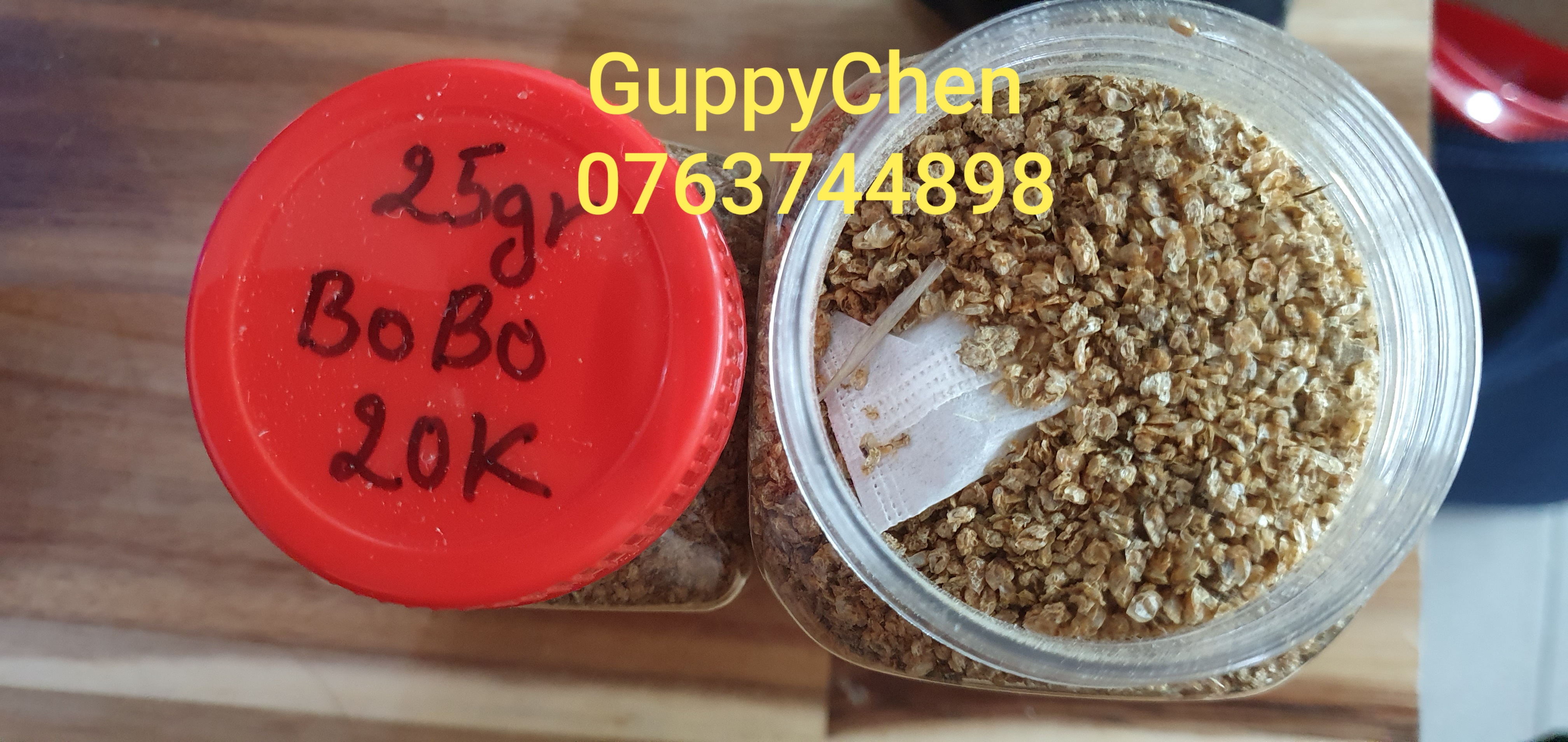 Bobo sấy khô hủ 50g thức ăn cho cá cảnh