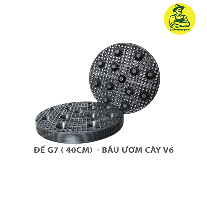 [HCM]Đế bầu G7 dùng cho Bầu ươm V6 -  40cm