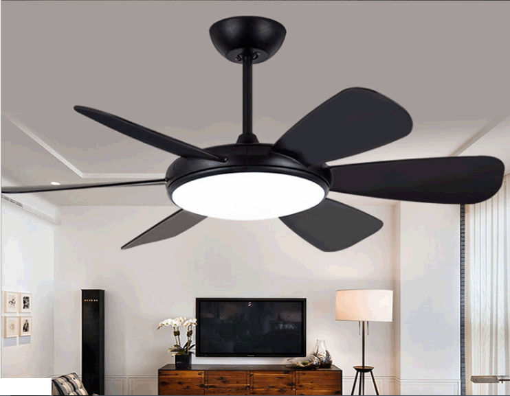 Ceiling fan 6 wing abs-y62 Động mechanical 5 level wind blade diameter 1m15, động DC motor 2 way wind suit every space such as living room, kitchen room, bedroom, restaurant, cafe shop [warranty 36 months]