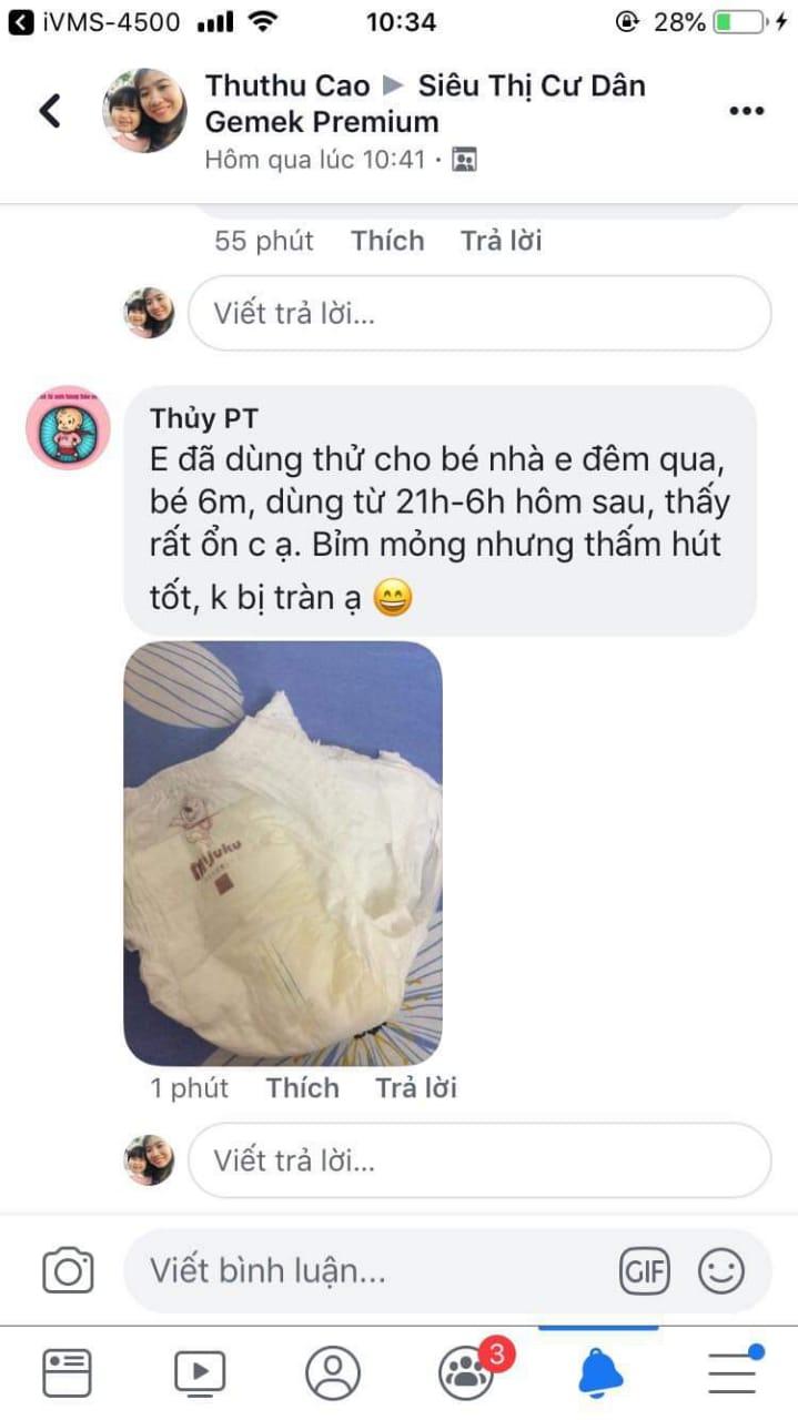 Bỉm quần Mijuku 50 miếng size M/L/XL/XXL