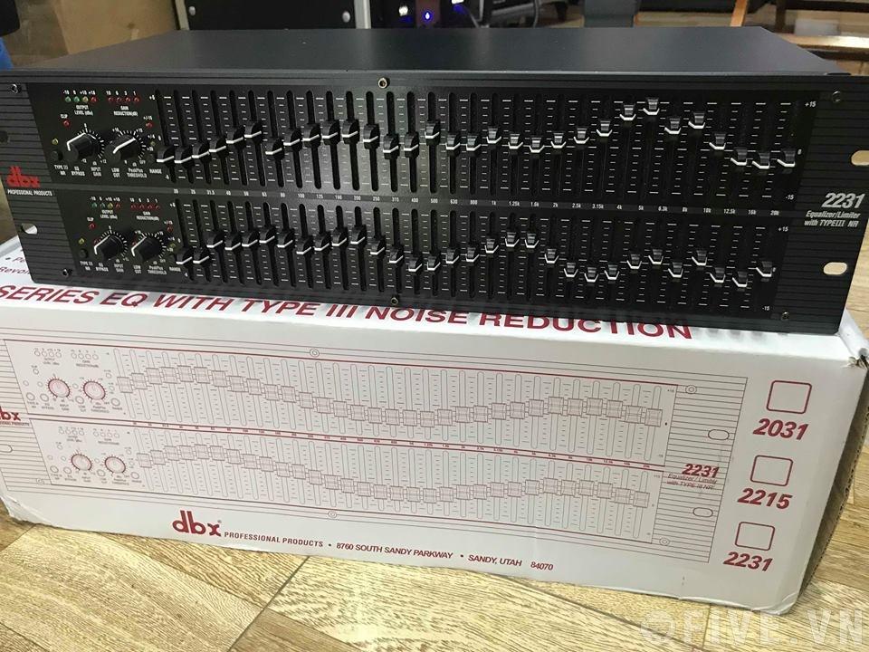 [HCM]Lọc xì equalizer cao cấp dbx 2231 - Lọc 2231