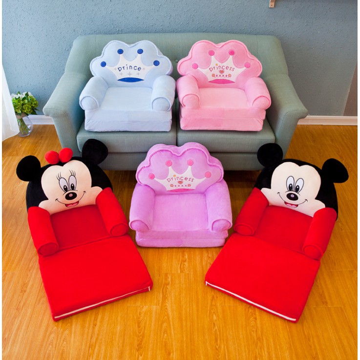 Ghế Sofa Mini Kiểu Dáng Hoạt Hình Dễ Thương Cho Bé