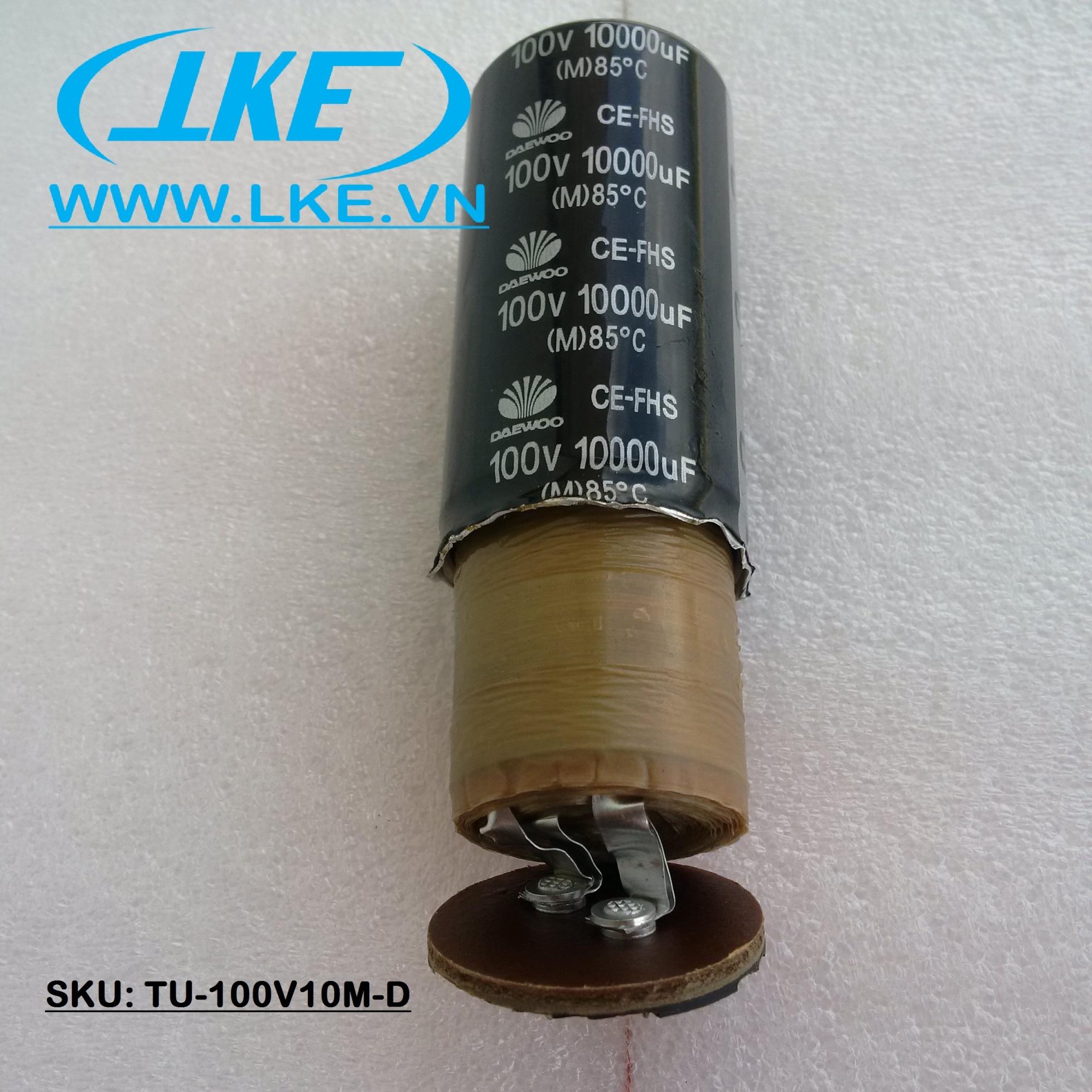 Tụ Nguồn 100V 10000uF Daewoo hàn quốc