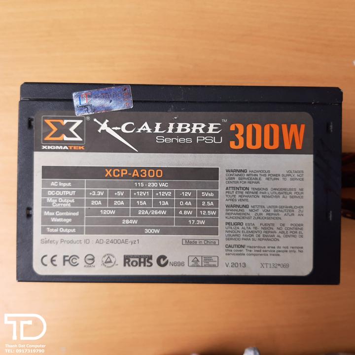 Nguồn XIGMATEK A300 công suất thực