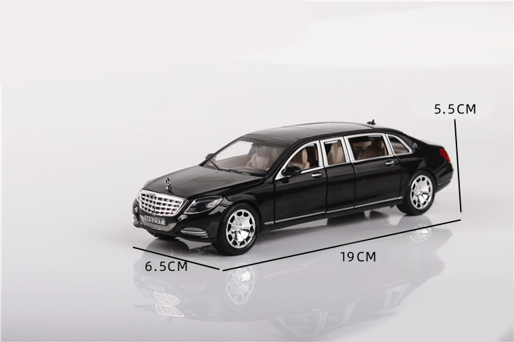 Ô tô Mô hình Mercedes Maybach S650 Pullman Tỉ lệ 1:24