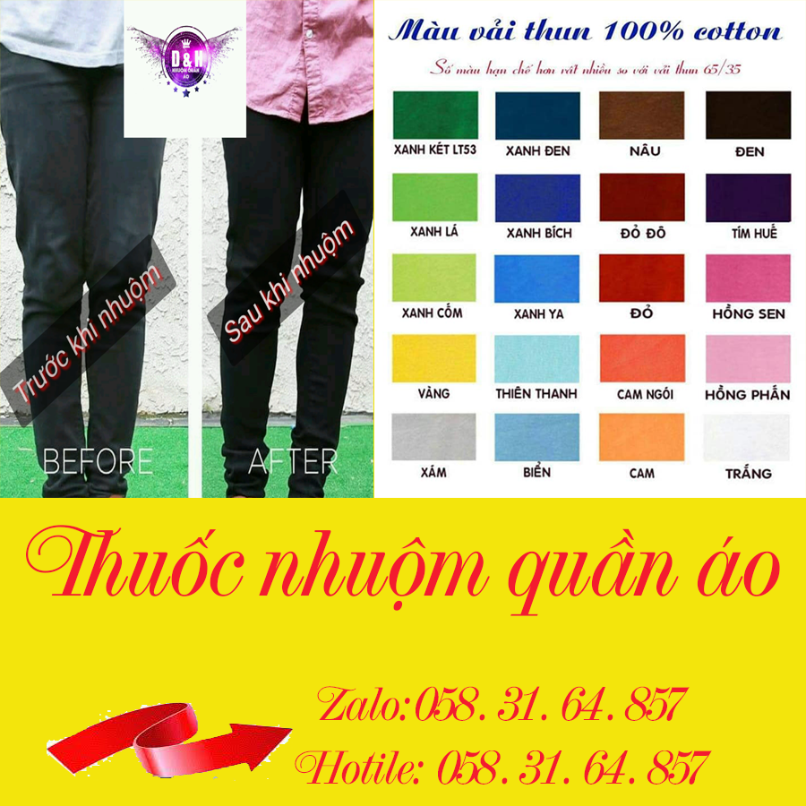 Thuốc Nhuộm Quần Áo