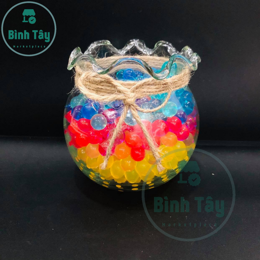 [HCM]BỂ CÁ THỦY TINH HỒ CÁ CHẬU CÂY MIỆNG BÈO BT-HB4