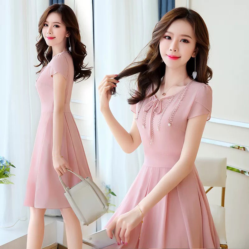 [HCM]ĐẦM VOAN LỤA THIẾT KẾ SIÊU XINH ĐỦ SIZE SMLXLXXL - VV6