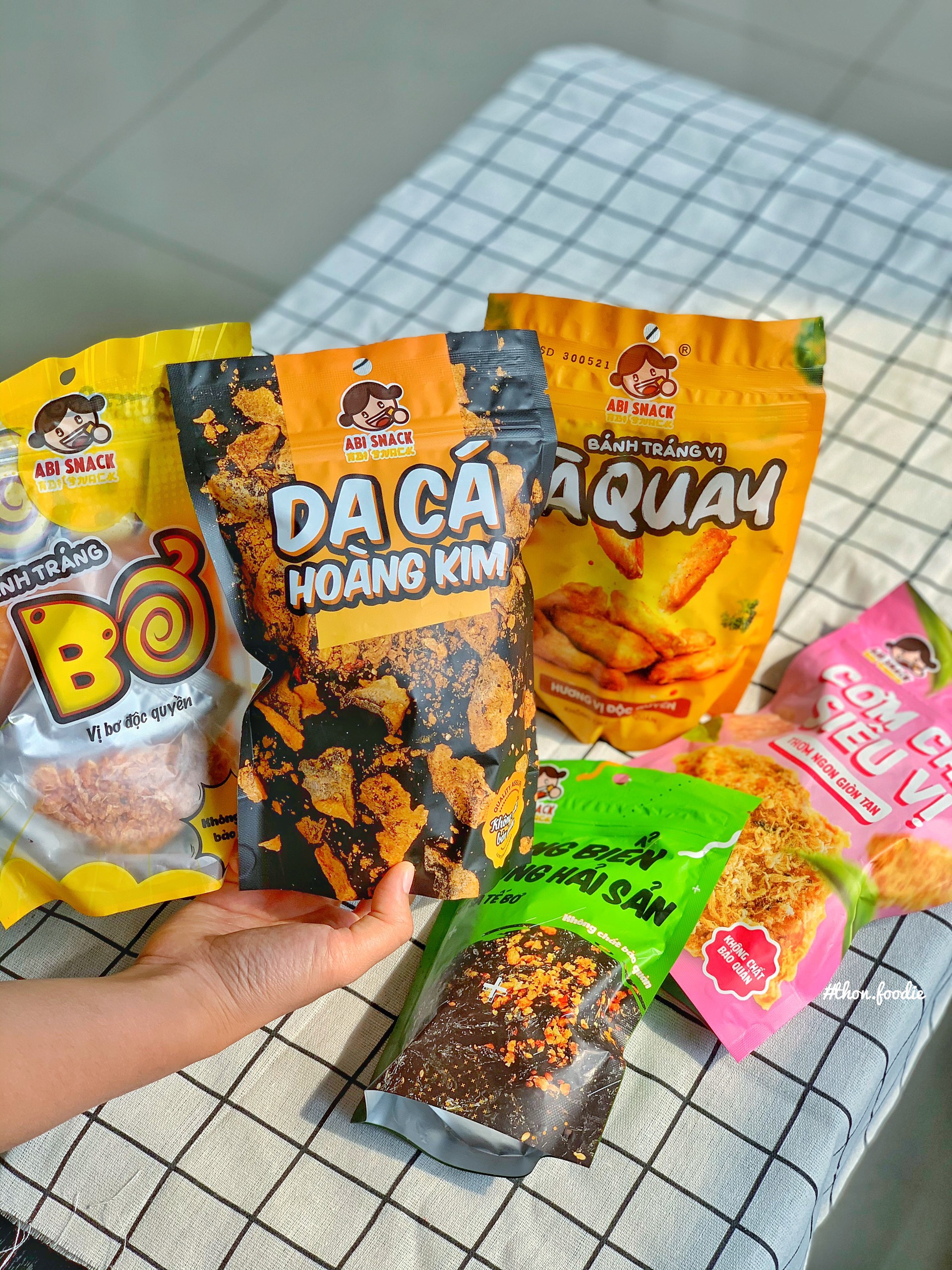 [HCM]BÁNH TRÁNG ABI COMBO MẶN 12 LOẠI