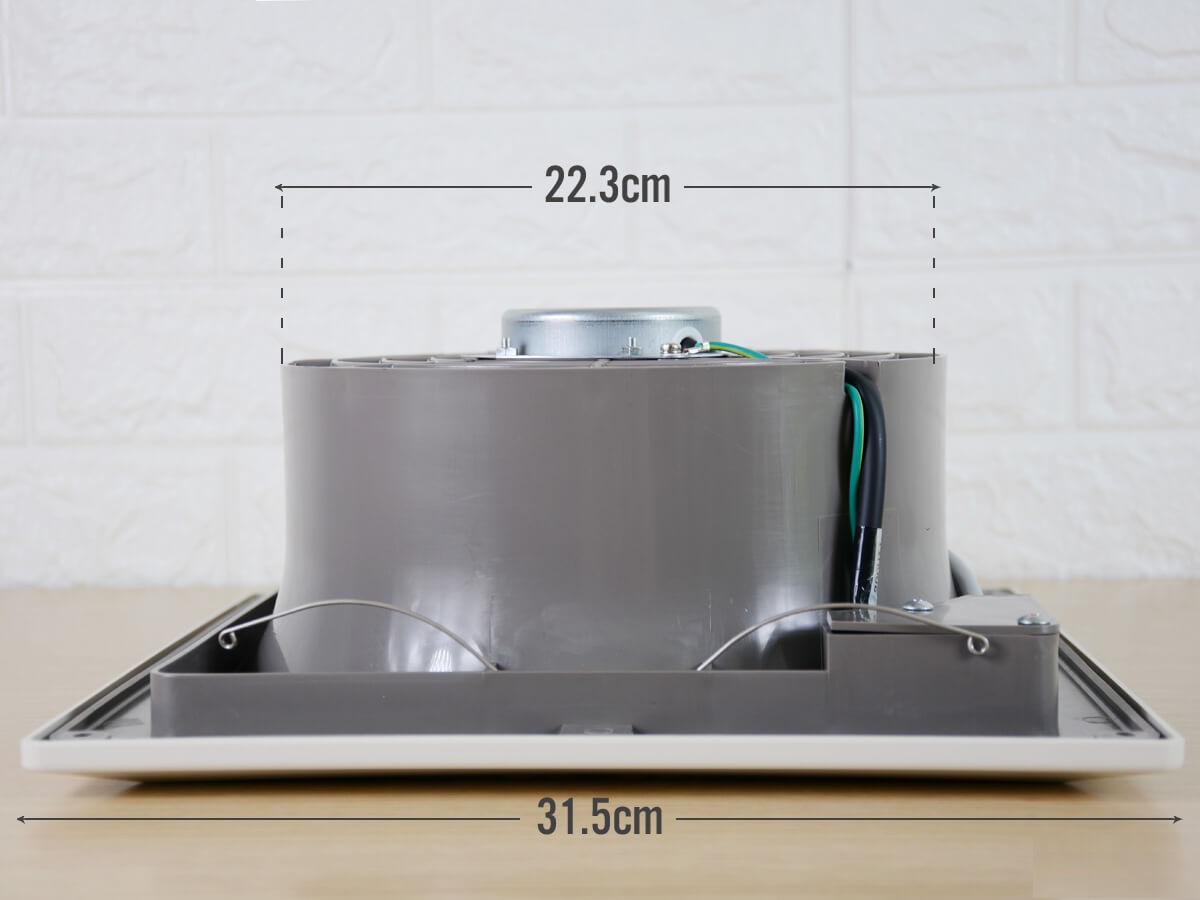 Quạt thông gió âm trần Panasonic FV-20CUT1 (không dùng ống dẫn)