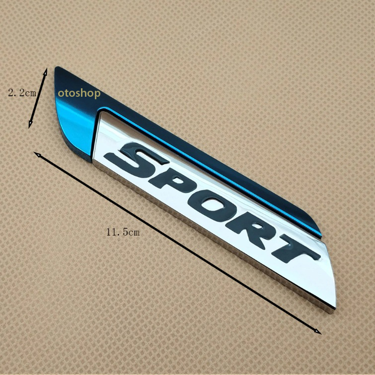 [HCM]Tem chữ lo go SPORT dán trang trí xe-Model 2