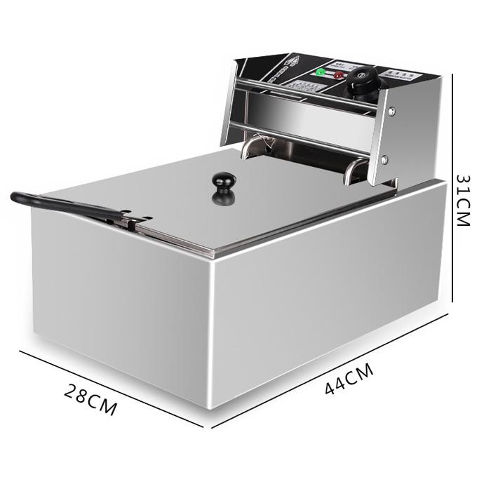 [HCM]Bếp Chiên Nhúng Công Nghiệp  7hitech