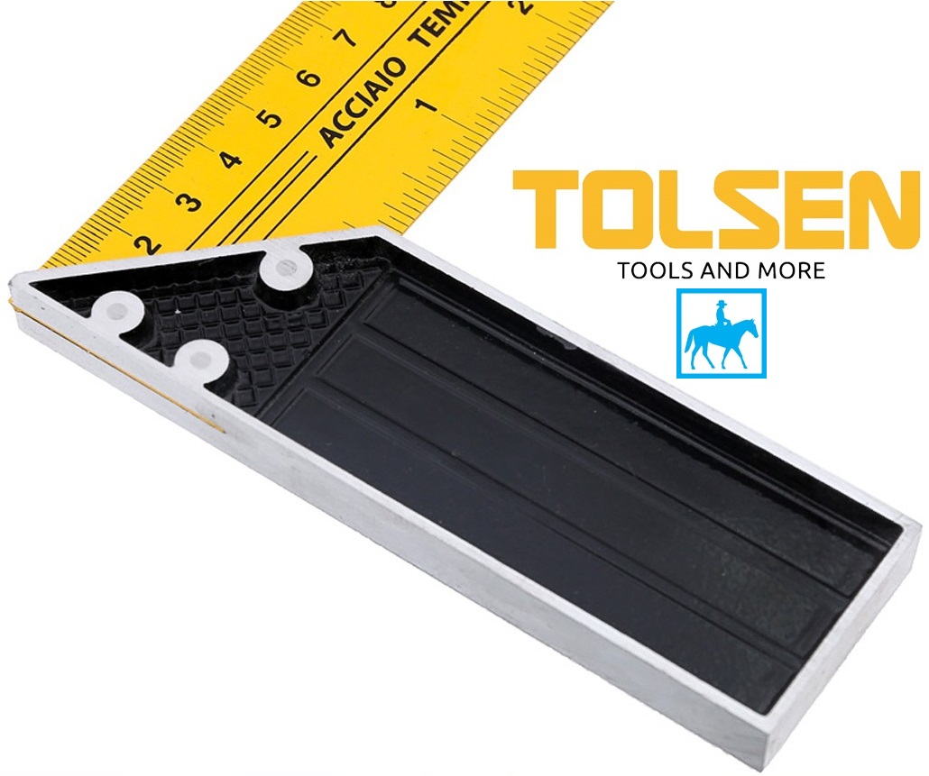 Tolsen Wadfow 35080 250mm 10Inch Square Angle Ruler