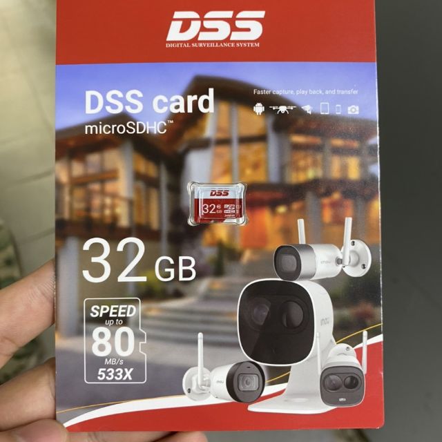 Thẻ Nhớ MicroSD 32G DSS - Thẻ Nhớ Chuyên Dụng Camera
