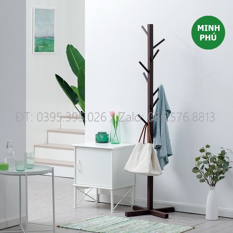 Nature Wooden Standing Hanger