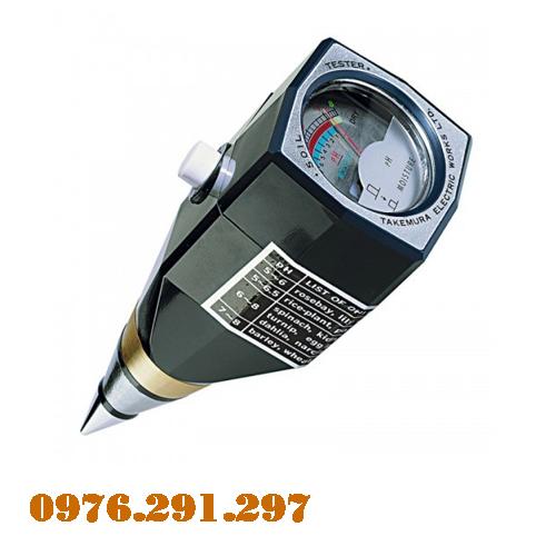 [HCM]Máy đo Ph và độ ẩm đất DM15 Takemura - Nhật