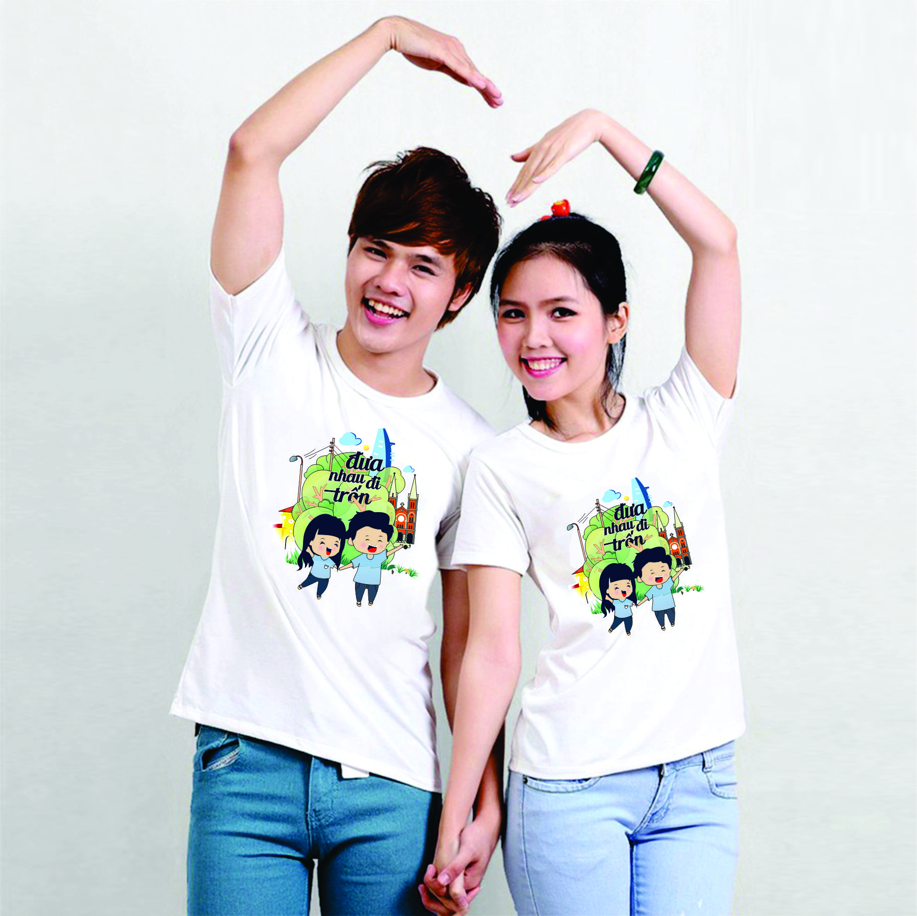 Áo cặp Dễ thương