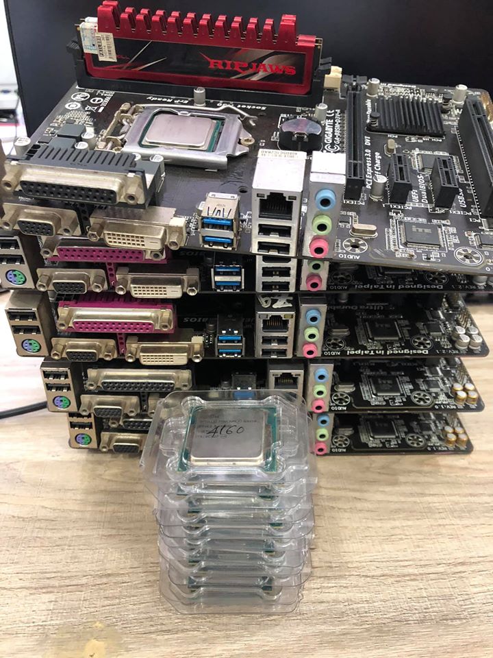 Main H81m Giga Asus rin keng hàng văn phòng