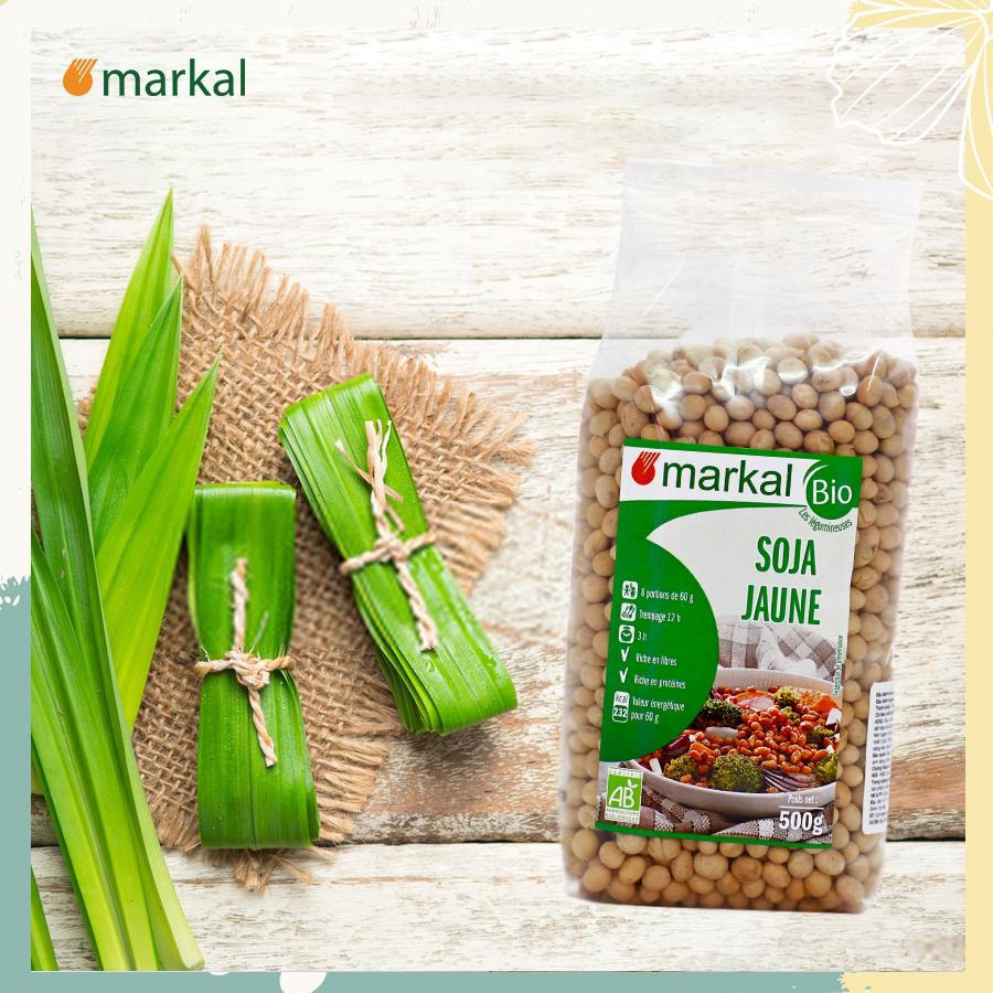 Hạt đậu nành hữu cơ Markal 500g