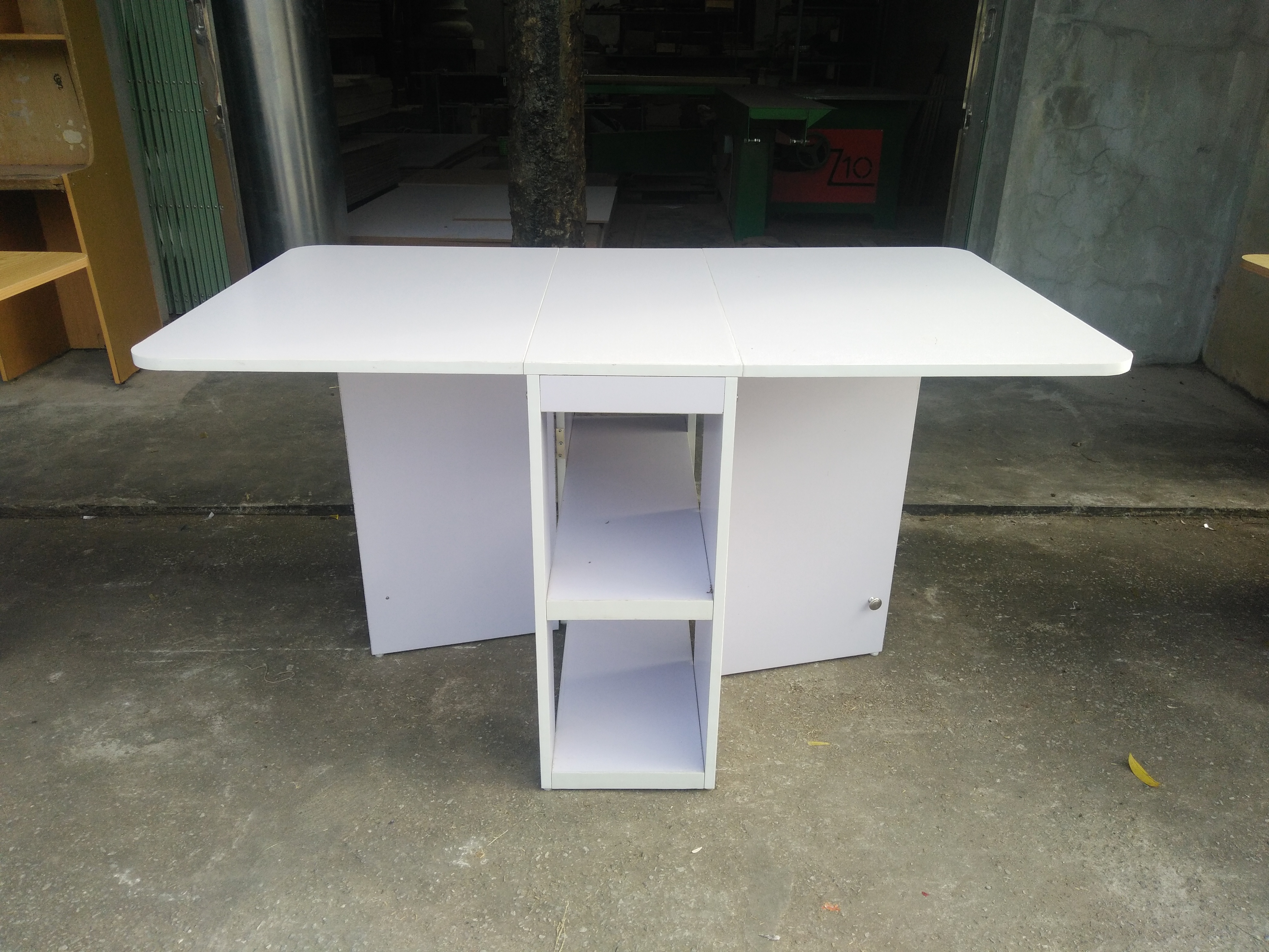 Bàn ăn Thông minh Gấp gọn Màu trắng (DT085)