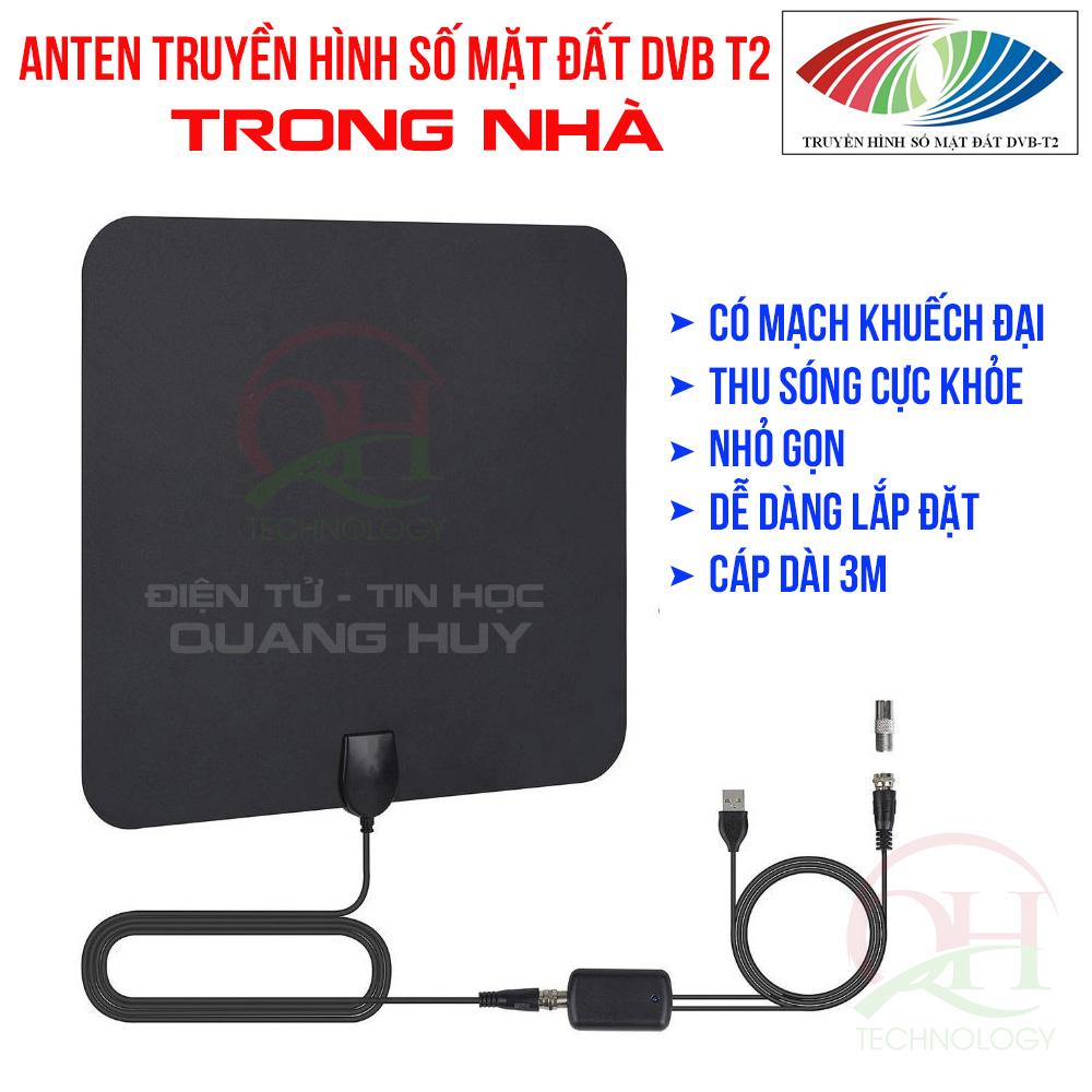 Anten DVB T2 trong nhà có mạch khuếch đại thu sóng cực khỏe ...