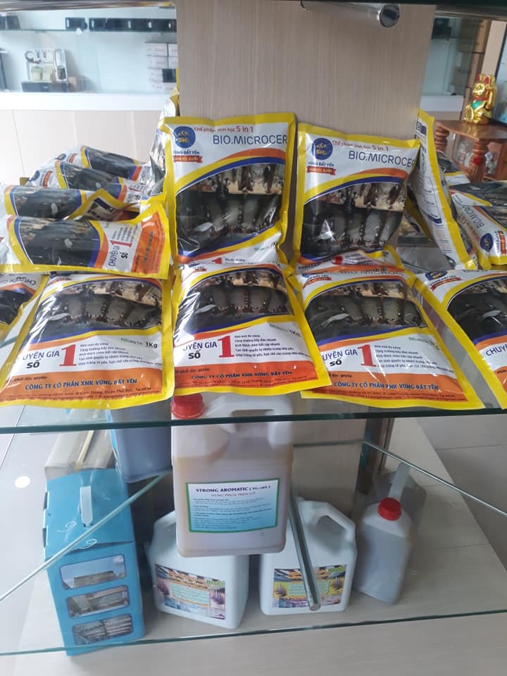 Chế phẩm sinh học 5 in 1 nhà yến Bio Microcer
