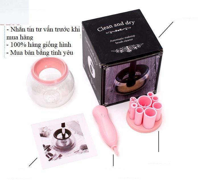 Makeup Brush Cleaner 10 equipments – Pink Buy 3 get free 1 – buy 5 get wholesale