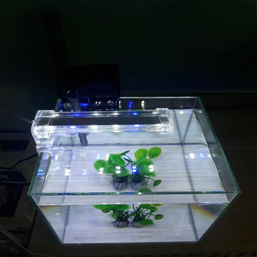 Đèn led Xilong D20 kẹp thành bể cá ( Dành cho bể cá cảnh 25-35cm)