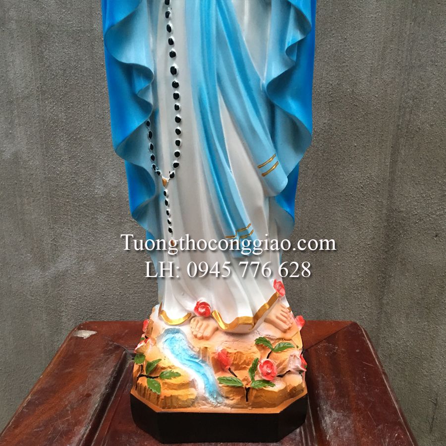 Tượng Đức Mẹ Lộ Đức 50cm