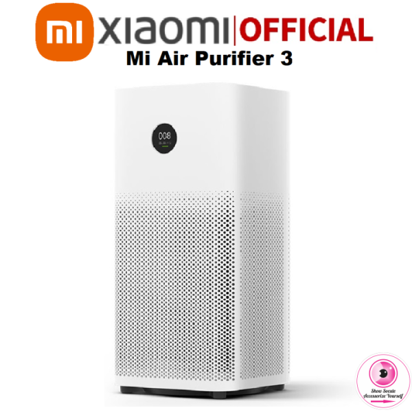[Trả góp 0%]Máy lọc không khí Xiaomi Mi Air Purifier 3H I Xiaomi Mi Air Purifier Gen 3 - Diện tích 48m2 - Công suất 38W - Tốc độ 400m3/h - Bảo hành chính hãng