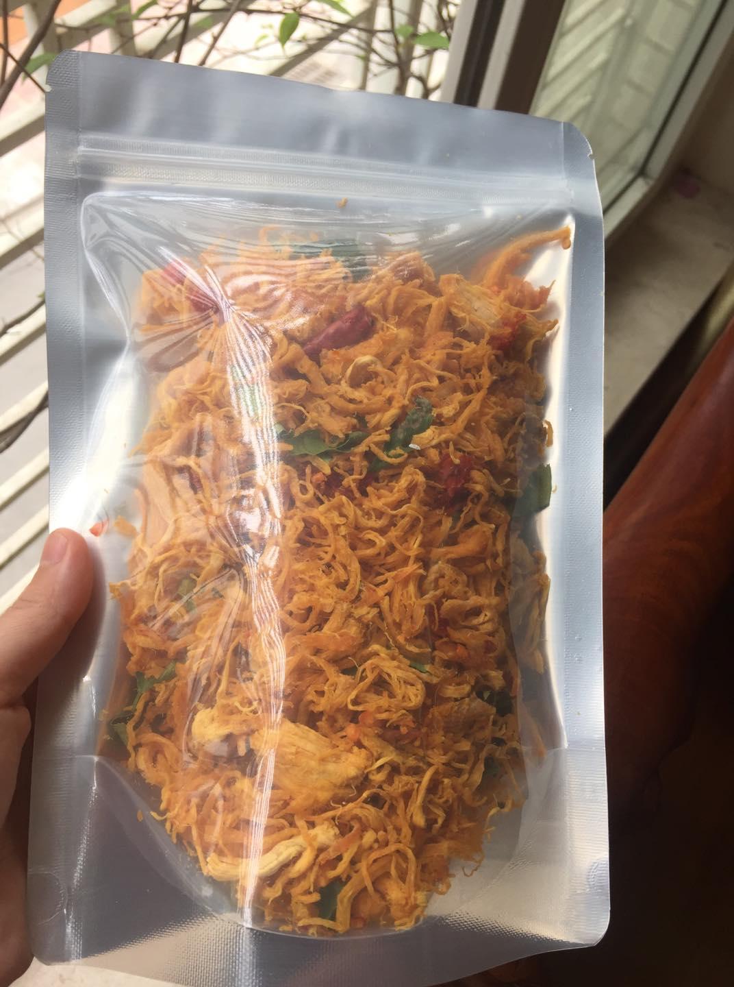 1kg khô gà lá chanh cay vừa