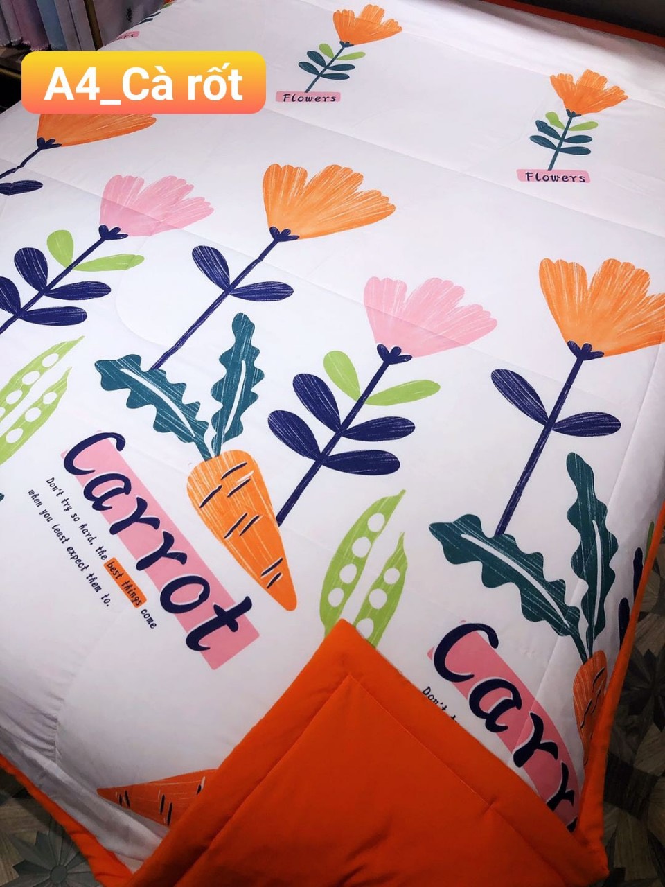 Chăn hè trần bông cotton đũi 2mx2m2[giao mẫu ngẫu nhiên]CĐ03