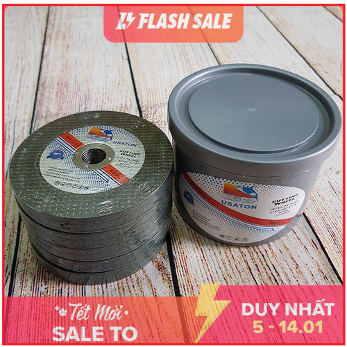 Đá cắt sắt, inox phi 100 hộp 50 viên đá cắt sắt đá cắt inox đá cắt ,Bach Hoa Minh Diep Shop