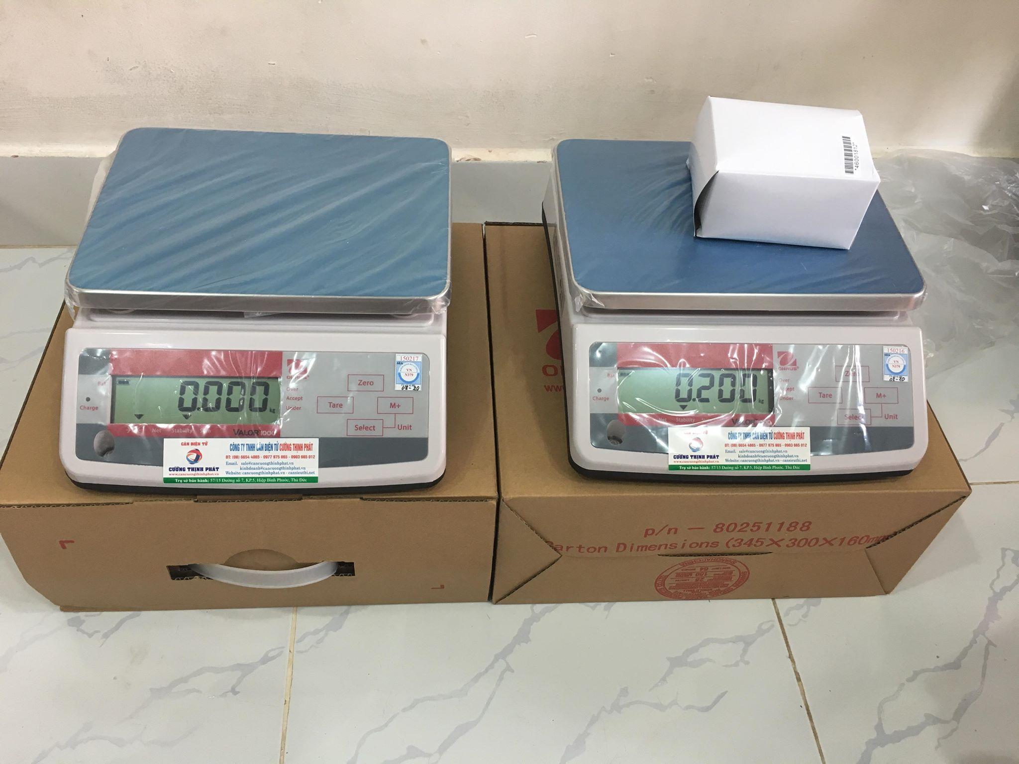 [HCM]cân điện tử ohaus V11P30 - 30kg