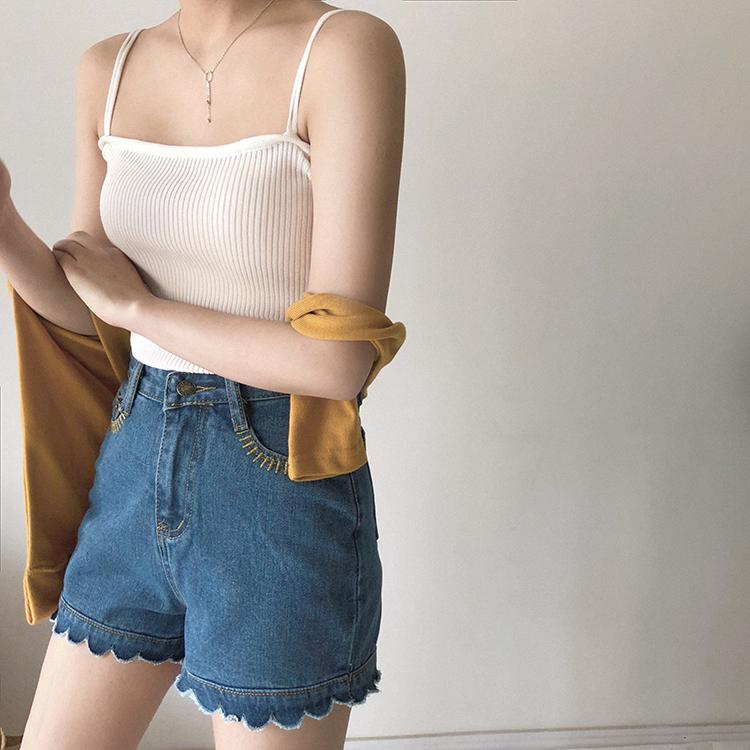 Áo thun nữ, áo hai dây nữ, áo thun hai dây hai dây nhỏ thời trang, vải siêu dày mịn