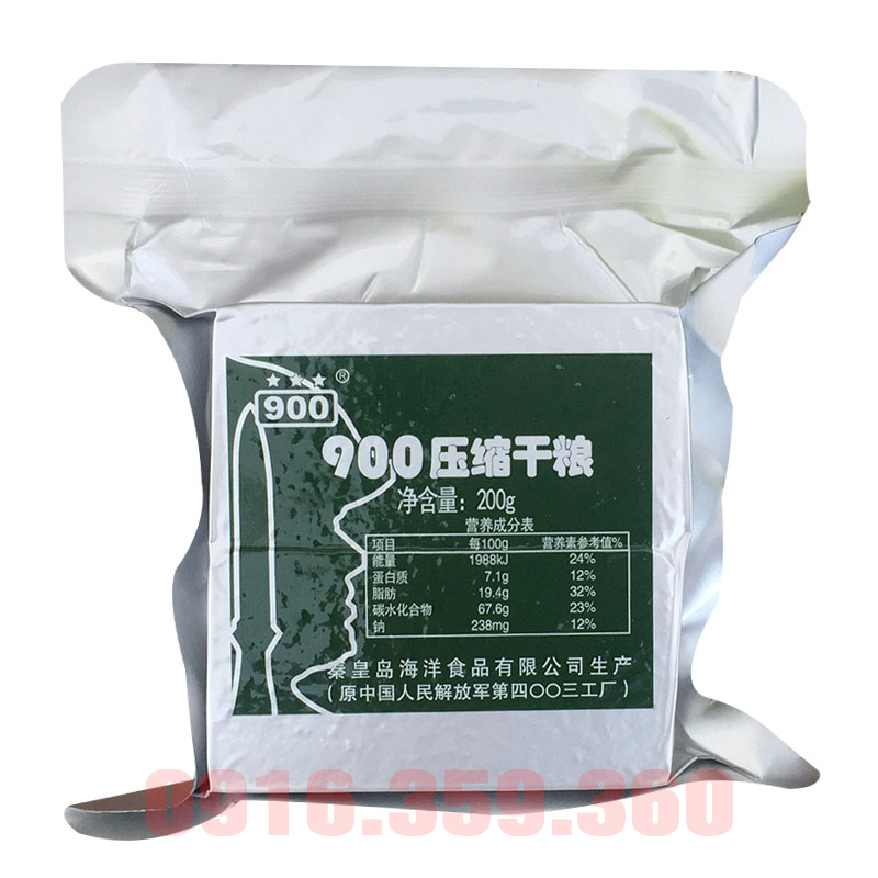Lương khô Quân Đội 4kg 3 sao 900