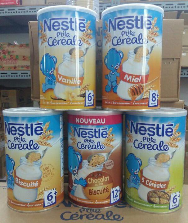 Bột pha sữa Nestle Pháp nhiều vị