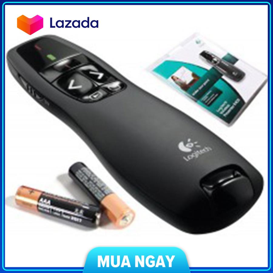 Bút trình chiếu logitech r400,bút laser-VDH STORE