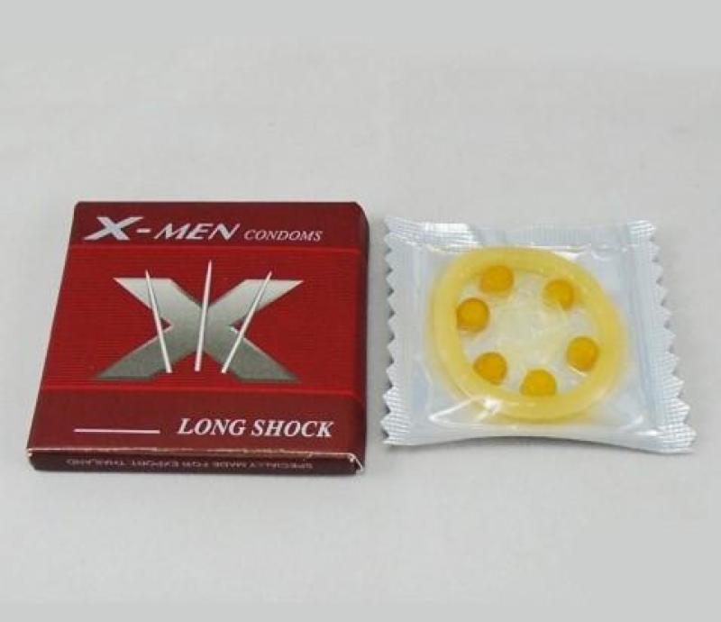 10 Hộp Bao cao su có bi mềm X-Men kích thích bạn nữ [giao hàng che tên sản phẩm] cao cấp