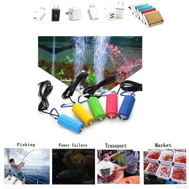 Sục khí oxi cáp USB dành cho bể cá